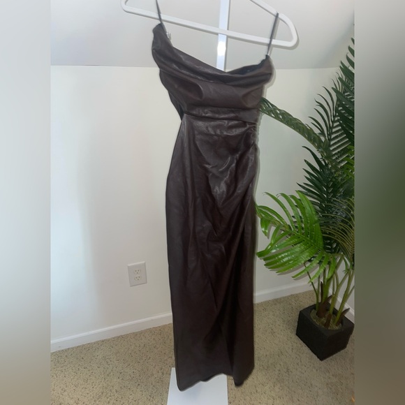 ALC Andie‎ dress in chocolate size 8 - Picture 6 of 11